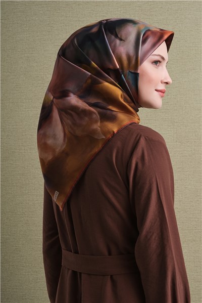 Armine Saf İpek Twill Eşarp 9603D 31