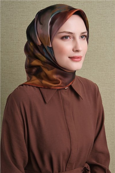 Armine Saf İpek Twill Eşarp 9603D 31