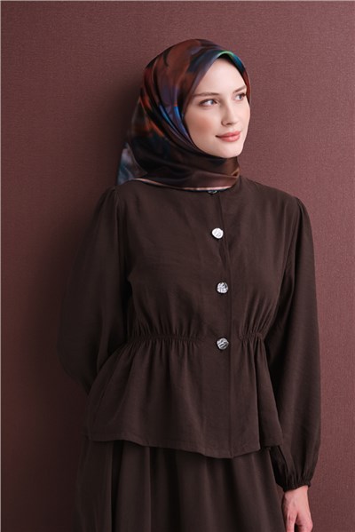 Armine Saf İpek Twill Eşarp 9603D 35
