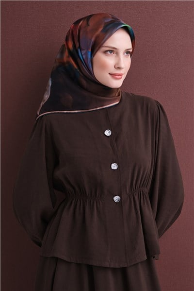 Armine Saf İpek Twill Eşarp 9603D 35