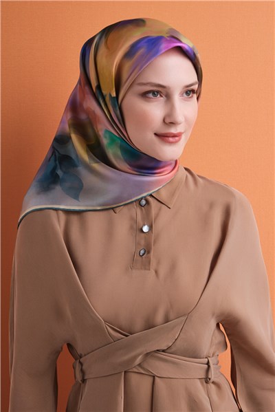 Armine Saf İpek Twill Eşarp 9603D 81