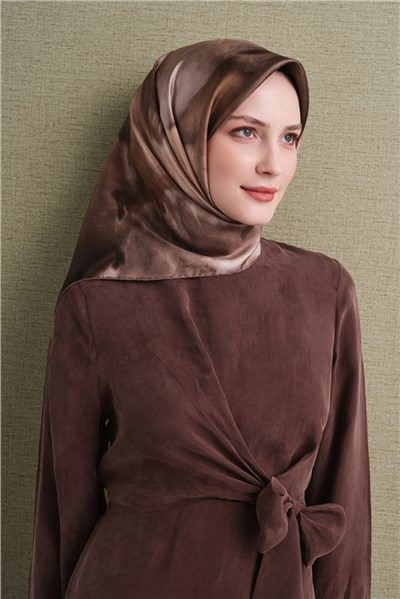 Armine Saf İpek Twill Eşarp 9606D 05