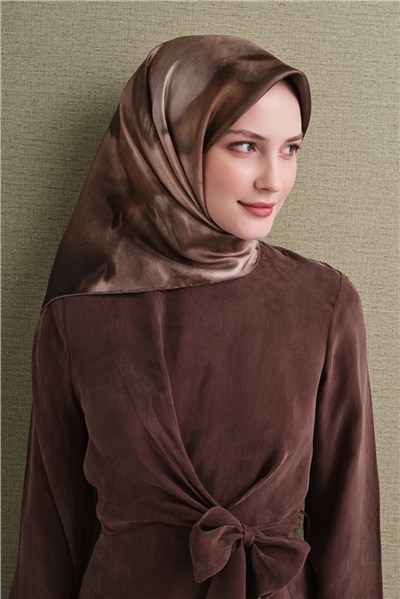 Armine Saf İpek Twill Eşarp 9606D 05