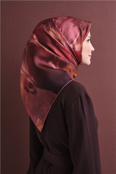 Armine Saf İpek Twill Eşarp 9606D 33