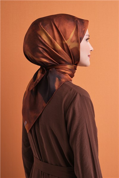 Armine Saf İpek Twill Eşarp 9606D 52