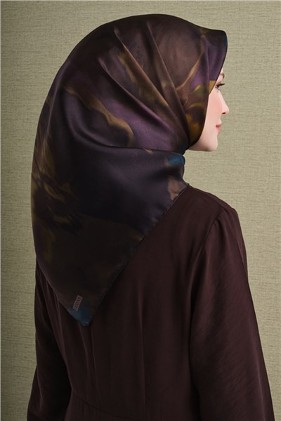 Armine Saf İpek Twill Eşarp 9606D 57