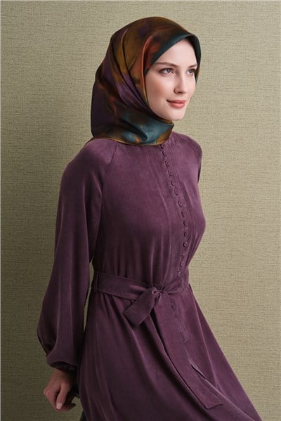 Armine Saf İpek Twill Eşarp 9606D 84
