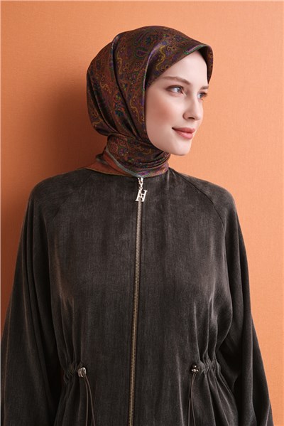 Armine Saf İpek Twill Eşarp 9609D 04