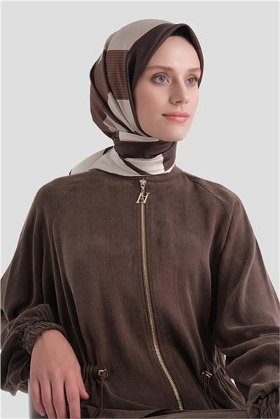 Armine Saf İpek Twill Eşarp 9610D 50