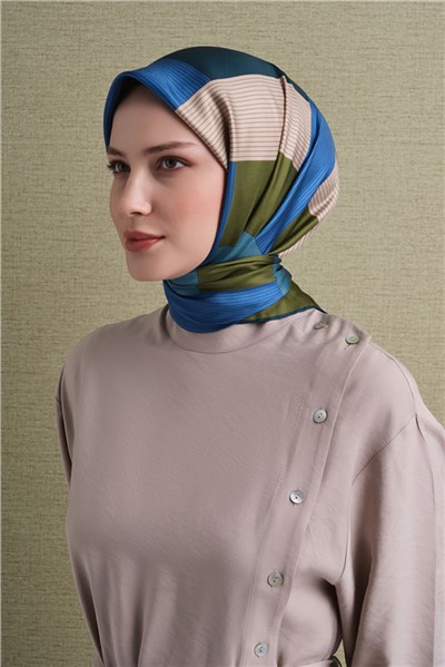 Armine Saf İpek Twill Eşarp 9610D 54