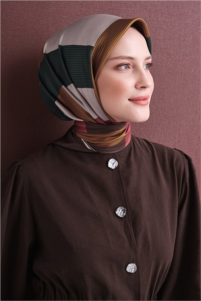 Armine Saf İpek Twill Eşarp 9610D 80