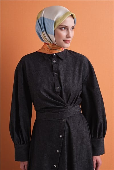 Armine Saf İpek Twill Eşarp 9610D 82