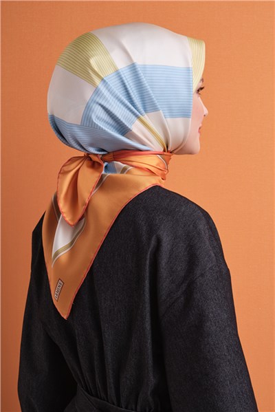 Armine Saf İpek Twill Eşarp 9610D 82