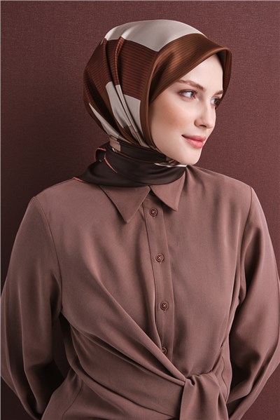 Armine Saf İpek Twill Eşarp 9610D 83