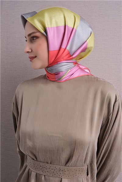 Armine Saf İpek Twill Eşarp 9610D 88