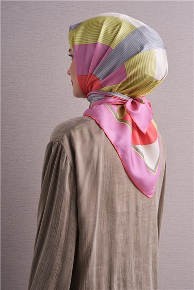 Armine Saf İpek Twill Eşarp 9610D 88