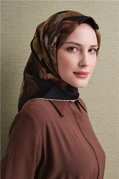 Armine Saf İpek Twill Eşarp 9611D 03