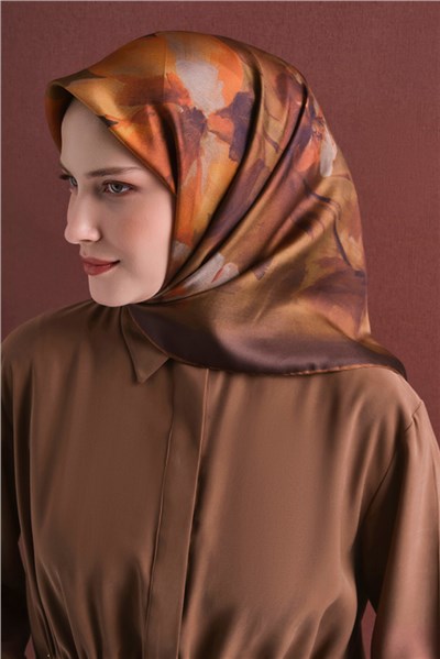 Armine Saf İpek Twill Eşarp 9611D 56