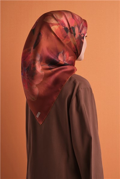 Armine Saf İpek Twill Eşarp 9611D 57