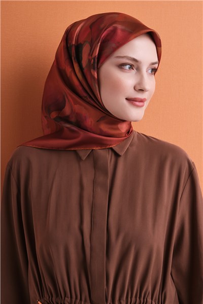 Armine Saf İpek Twill Eşarp 9611D 57