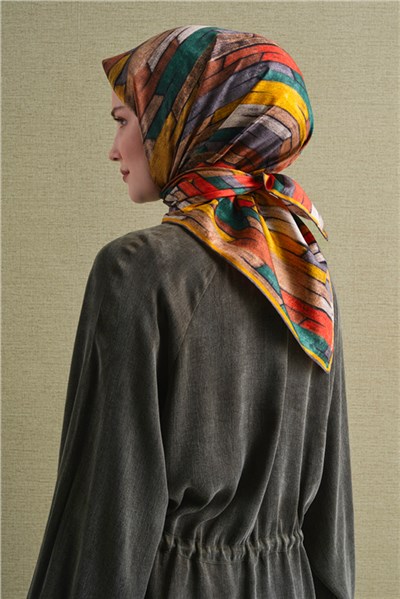Armine Saf İpek Twill Eşarp 9612D 82