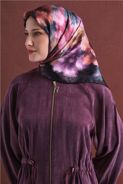 Armine Saf İpek Twill Eşarp 9613D 03