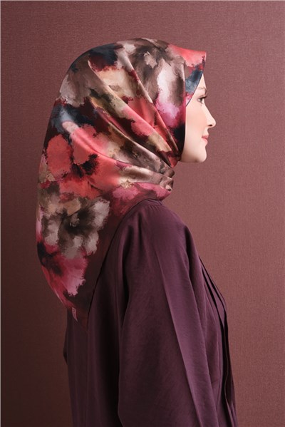 Armine Saf İpek Twill Eşarp 9613D 04