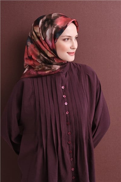 Armine Saf İpek Twill Eşarp 9613D 04
