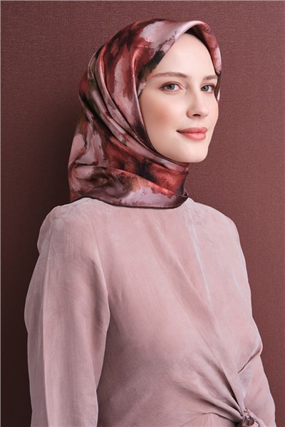 Armine Saf İpek Twill Eşarp 9613D 33