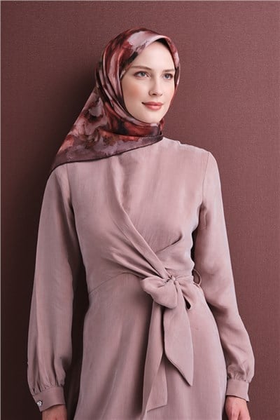 Armine Saf İpek Twill Eşarp 9613D 33