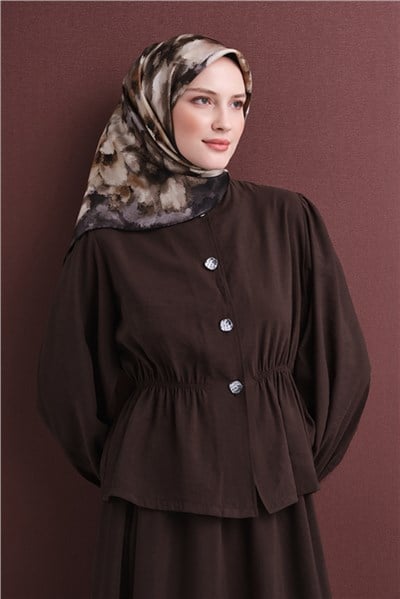 Armine Saf İpek Twill Eşarp 9613D 84