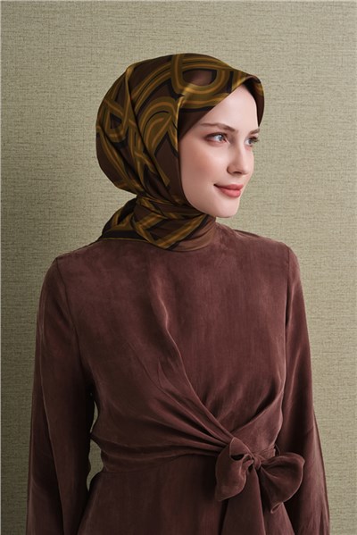 Armine Saf İpek Twill Eşarp 9614D 55