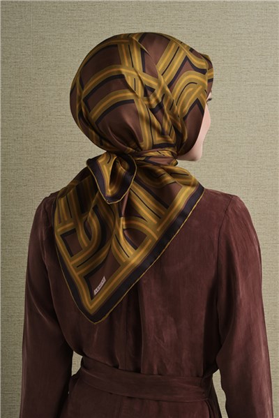 Armine Saf İpek Twill Eşarp 9614D 55