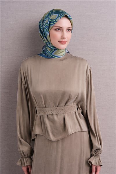 Armine Saf İpek Twill Eşarp 9614D 56