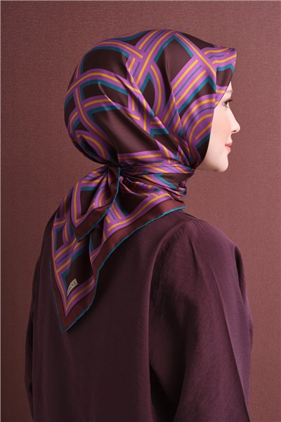 Armine Saf İpek Twill Eşarp 9614D 84