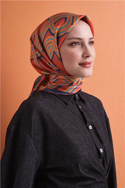 Armine Saf İpek Twill Eşarp 9614D 86