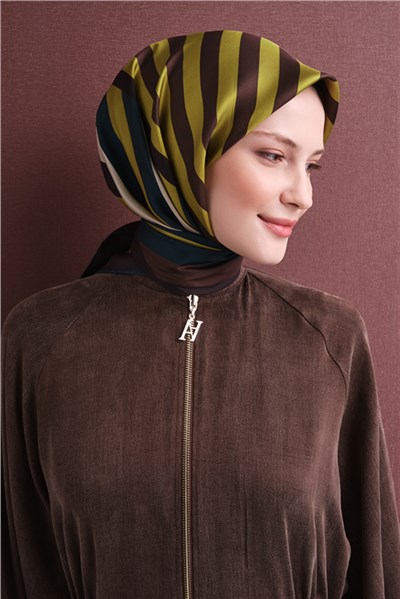 Armine Saf İpek Twill Eşarp 9615D 04