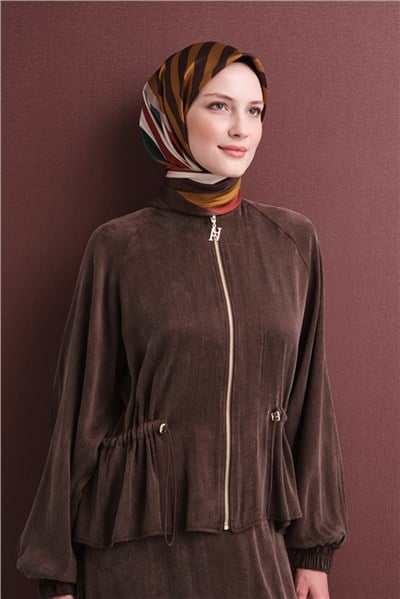 Armine Saf İpek Twill Eşarp 9615D 05