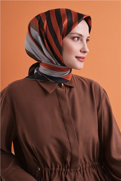 Armine Saf İpek Twill Eşarp 9615D 37