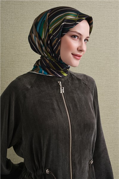 Armine Saf İpek Twill Eşarp 9616D 05