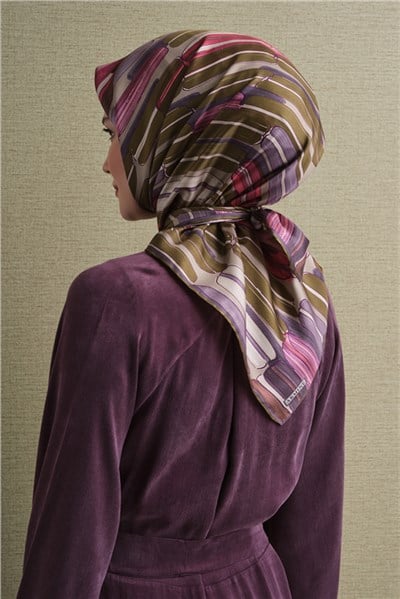 Armine Saf İpek Twill Eşarp 9616D 51