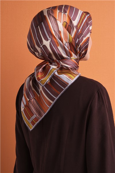 Armine Saf İpek Twill Eşarp 9616D 53