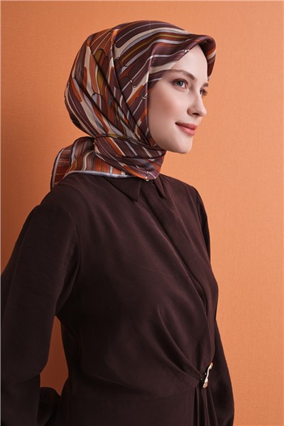 Armine Saf İpek Twill Eşarp 9616D 53