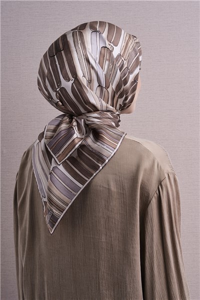 Armine Saf İpek Twill Eşarp 9616D 84
