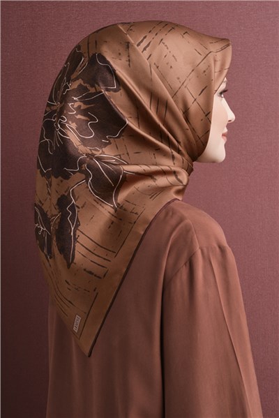 Armine Saf İpek Twill Eşarp 9617D 31