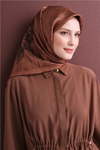 Armine Saf İpek Twill Eşarp 9617D 31