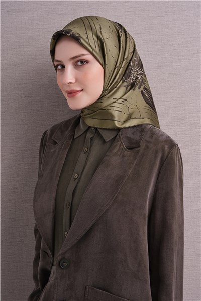 Armine Saf İpek Twill Eşarp 9617D 32