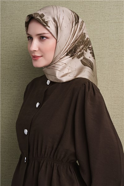 Armine Saf İpek Twill Eşarp 9617D 56