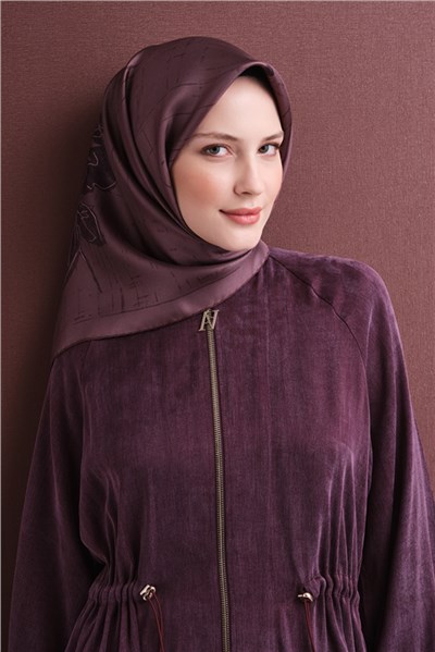 Armine Saf İpek Twill Eşarp 9617D 58