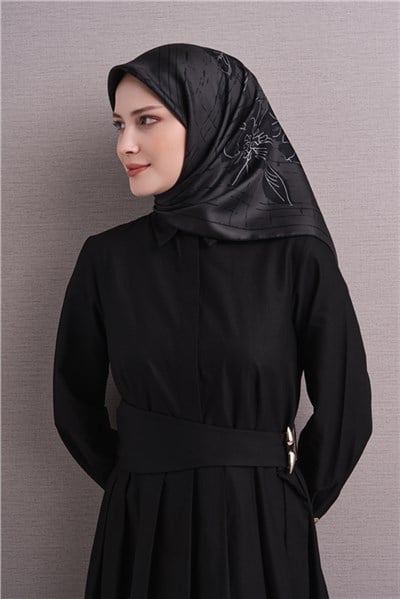 Armine Saf İpek Twill Eşarp 9617D 80